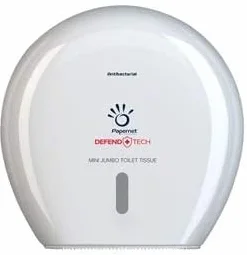 Papernet Dispenser Antibatterico Defend Tech Carta Igienica Mini Jumbo