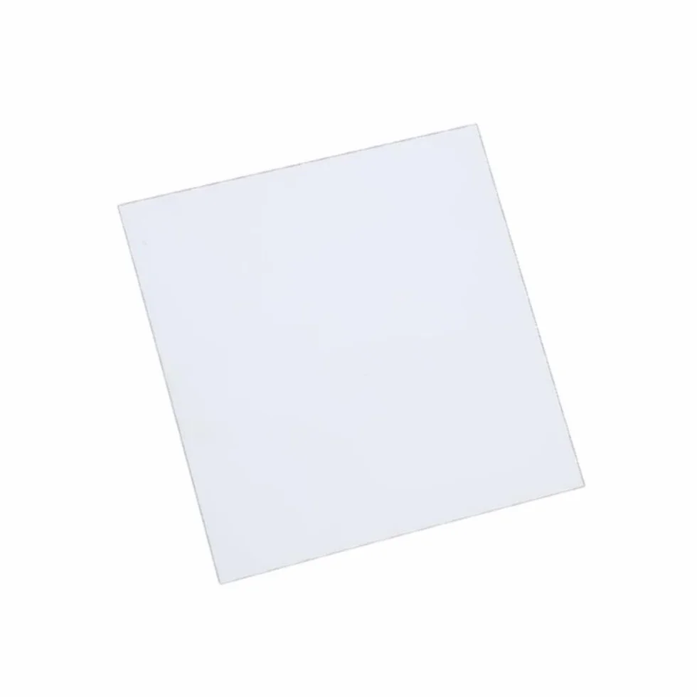 Lastra di ceramica di allumina ultra sottile - Dissipatore di calore ad alta tenacità for isolamento elettrico, 1 pz.(50x50x0.5mm)