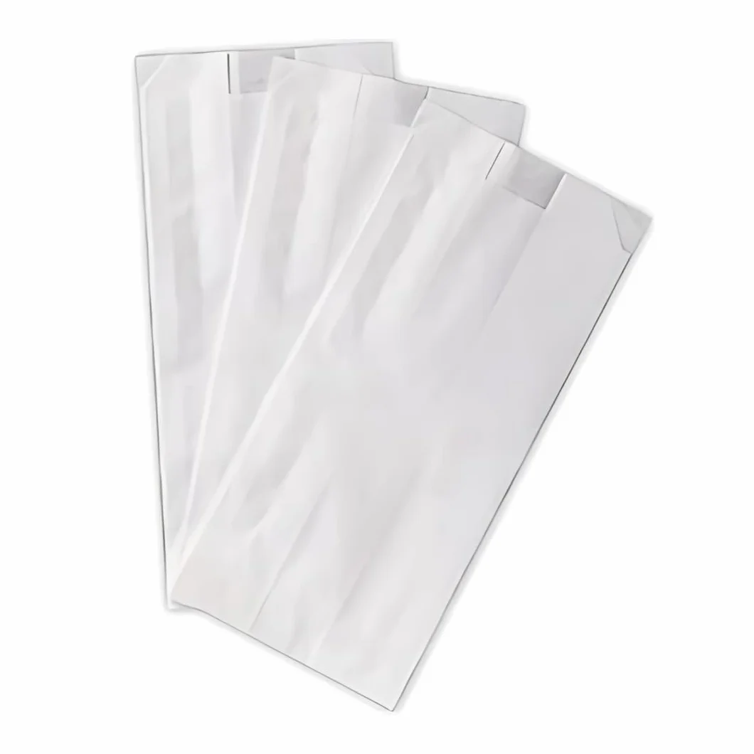 Sacchetti di Carta Kraft Bianchi per Alimenti 12x24 cm - Pacco da 10 Kg
