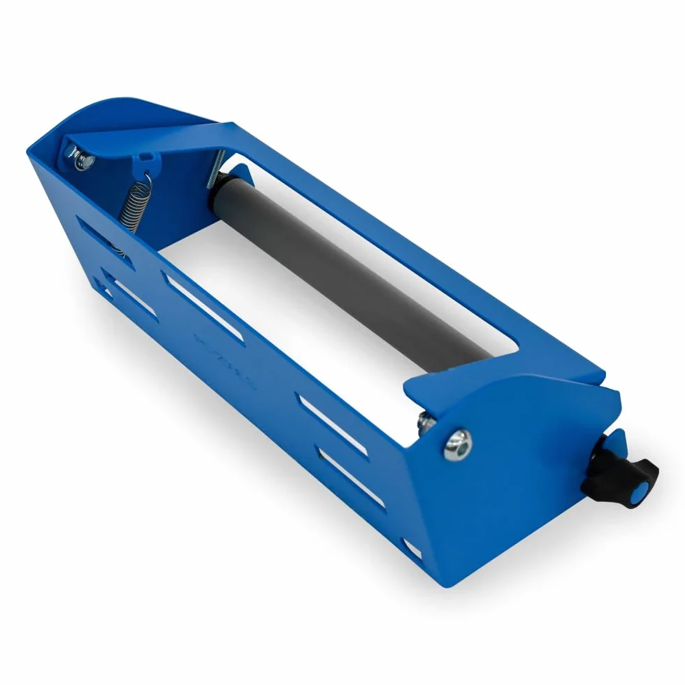 Syncro System Portarotolo carta in acciaio per furgone officina 23cm sistema antisrotolamento