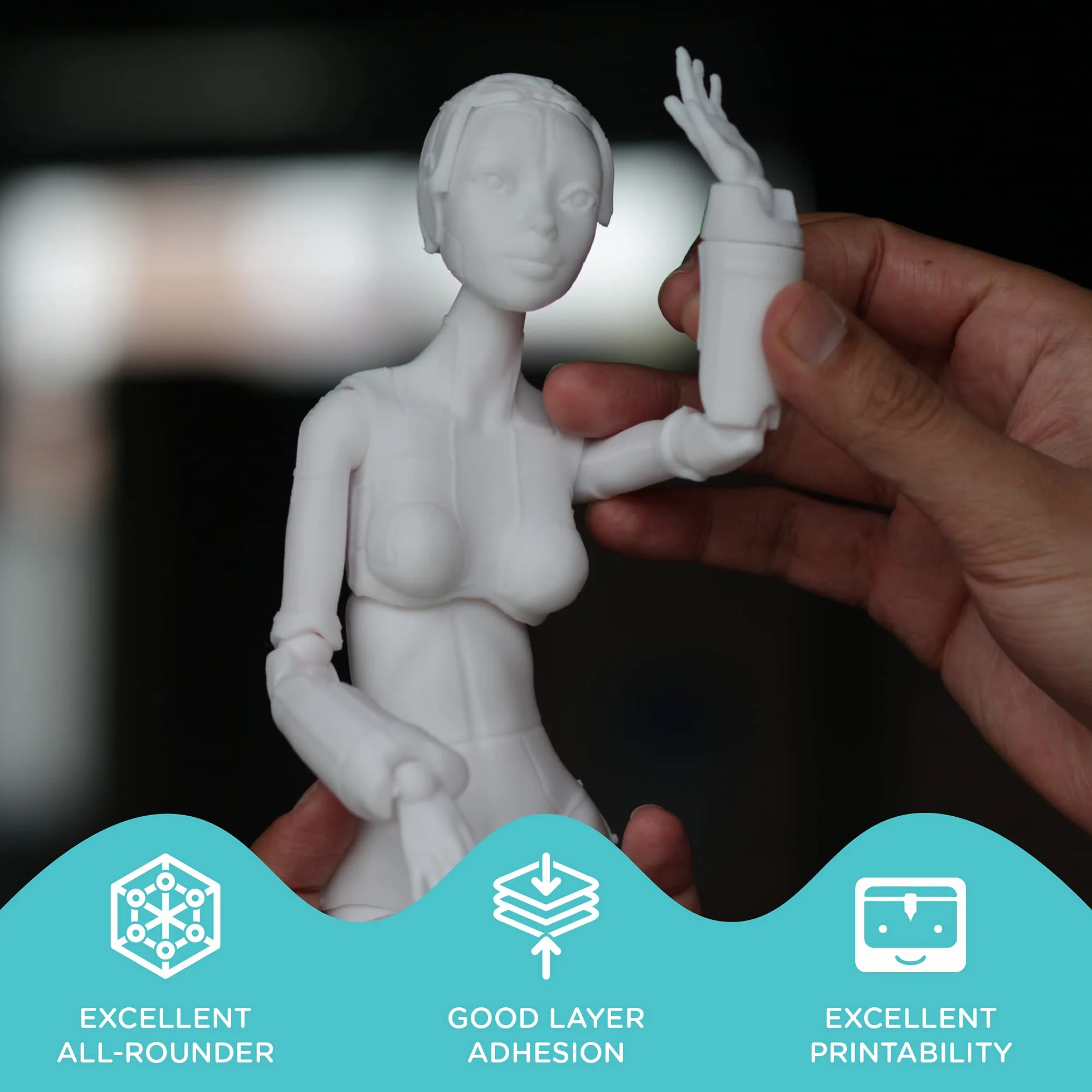 Polymaker PolyLite PETG Nero - 1,75mm - 1kg