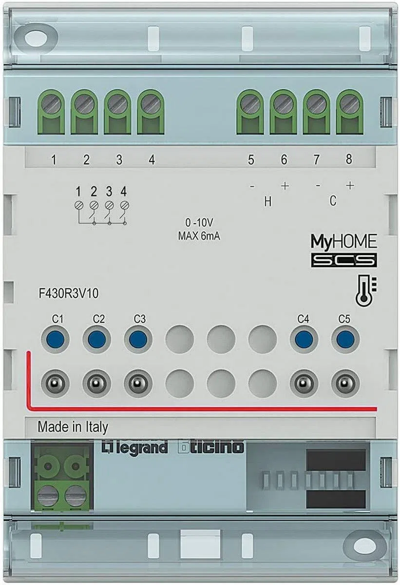 Actuador Termoreg 3S+2x0-10V