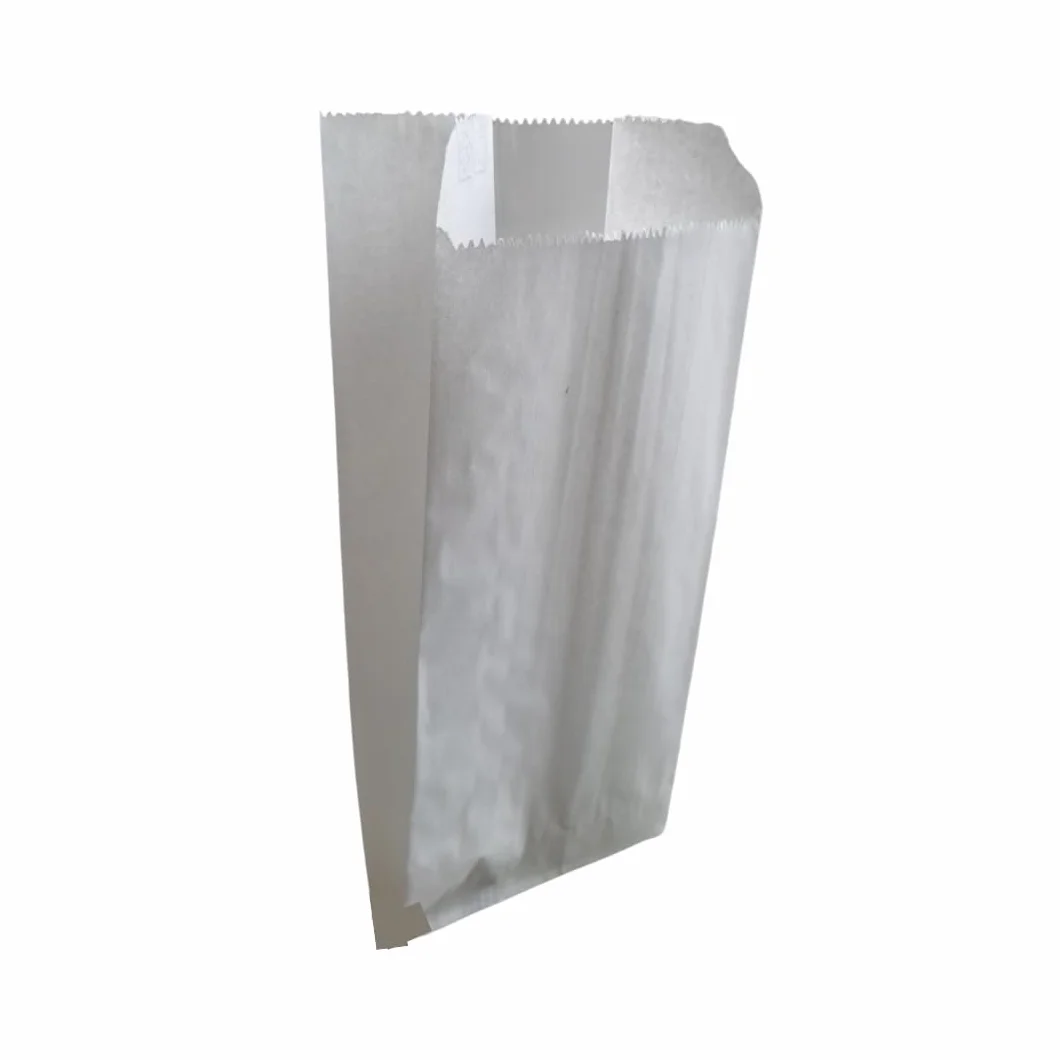 Sacchetti di Carta Kraft Bianchi per Alimenti 17x34 cm Pacco da 10 kg