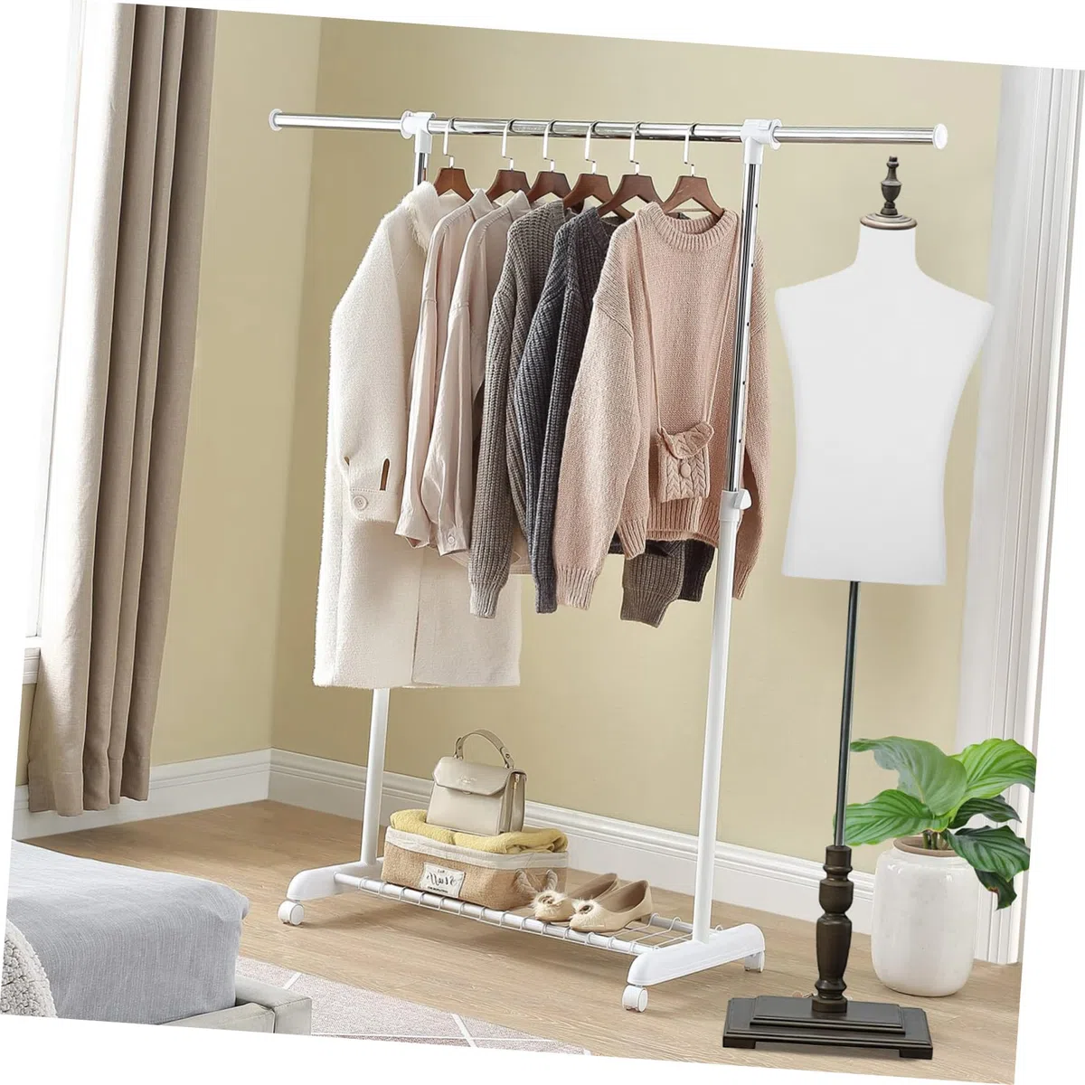 Copri Manichino Maschile in Cotone Bianco per Negozi di Abbigliamento Design Realistico e Facile Installazione, Versatile per Esposizioni e Studi Fotografici