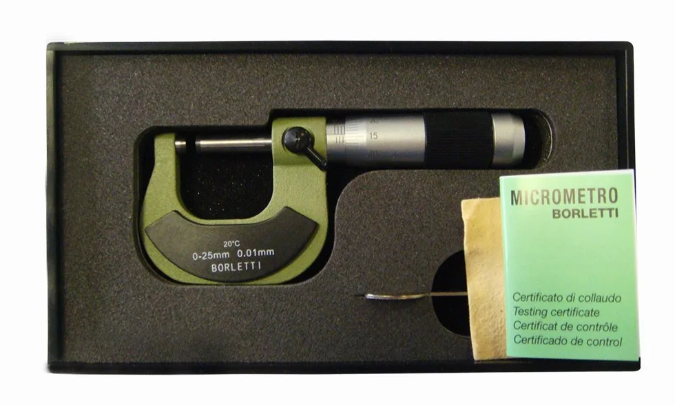 Micrometro centesimale per Esterni 0-25 Mm MELN/1W