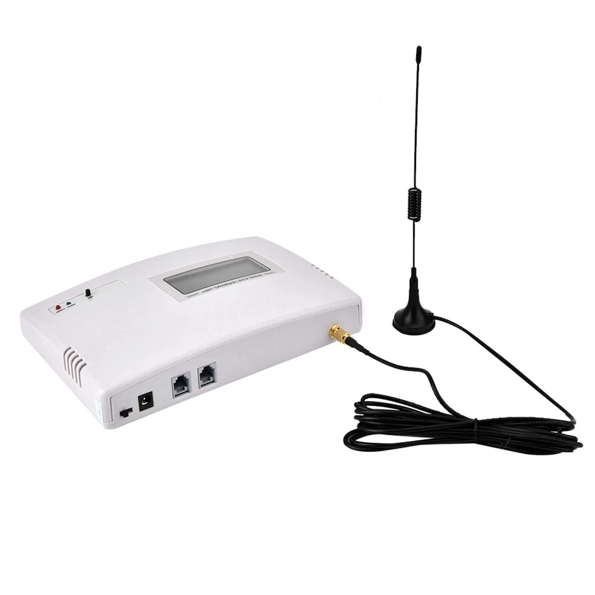 WirelessTerminal Wireless Terminal Caller GSM Alarm 100-240V GSM Desktop Phone di allarme con supporto terminale wireless fisso(Quad band, UE (100-240 V))