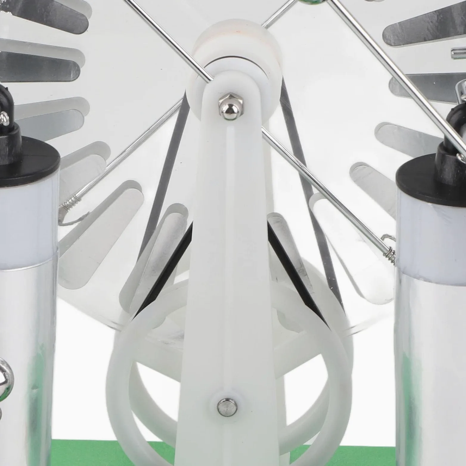 Generatore Wimshurst Premium Macchina Statica Esperimento di Fisica Generatore di elettricità a Induzione Elettrostatica Prestazioni Migliorate con Manico Isolato Capacità Ad