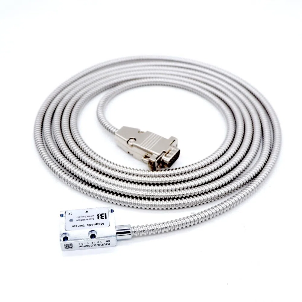 Encoder lineare, Fresatrice ad Alta precisione for tornio e rettificatrice DRO Magnetica 5V 0,005mm Encoder lineare Magnetico,Strumenti DRO(MSR5000-3000mm)