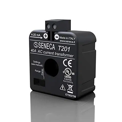 SENECA T201 Trasduttore di corrente alternata loop-powered