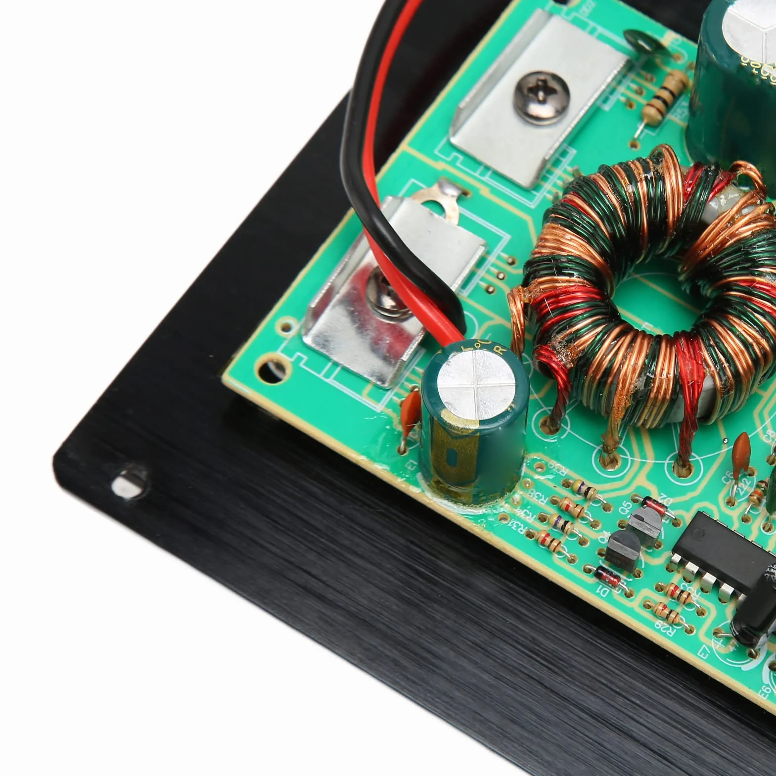 Amplificatore Audio per Auto da 600 W, Scheda Amplificatore Digitale Scheda Amplificatore Subwoofer per Bassi Ad Alta Potenza 12V, Modulo Scheda Amplificatore di Potenza per