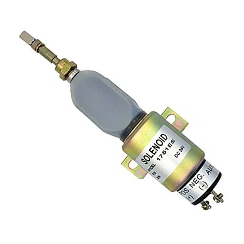 Solenoide di Arresto della Valvola di Intercettazione del Carburante Diesel per Motore Diesel 12V/Terminali: 2