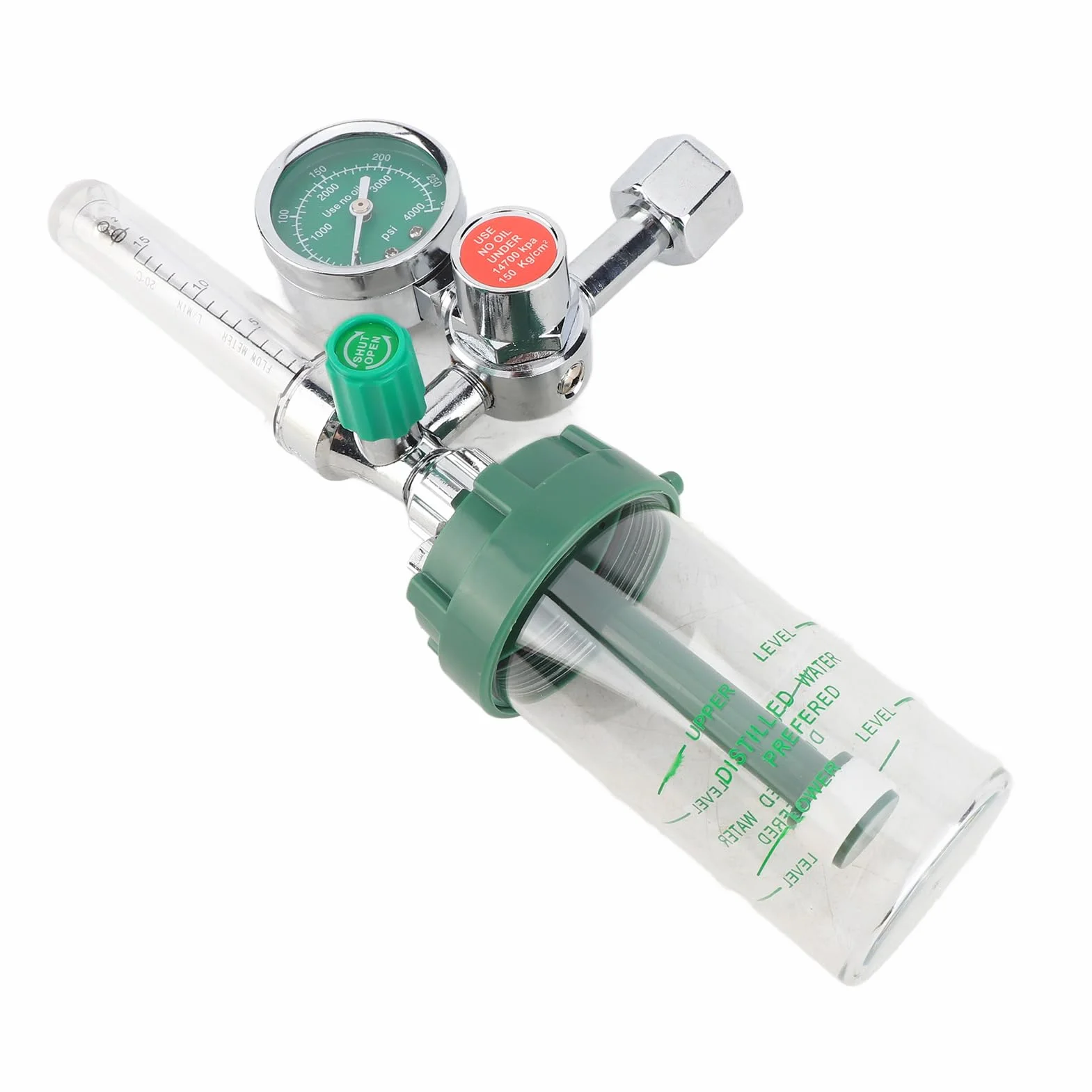 Regolatore di pressione ossigeno 0-100mpa lega alluminio R