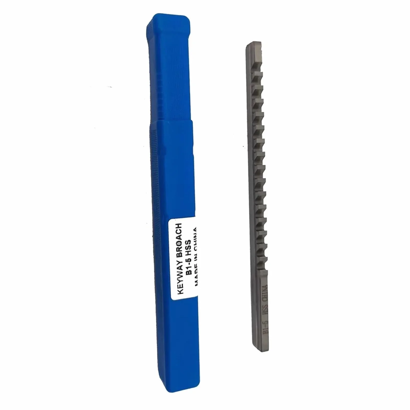 Broccia per chiavetta a spinta 5 mm B1 metrica utensile taglio acciaio alta velocità CNC