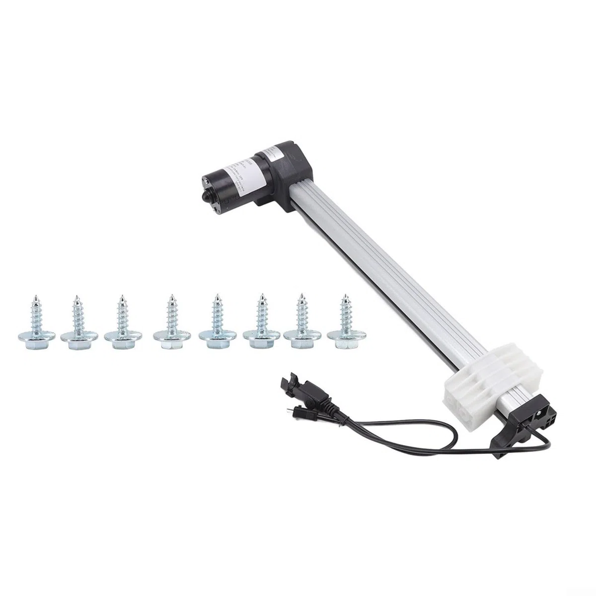 Attuatore di movimento lineare DC29V 1000N Force per ascensori elettrici per mobili, costruzione in alluminio, azionamento silenzioso (333 mm)