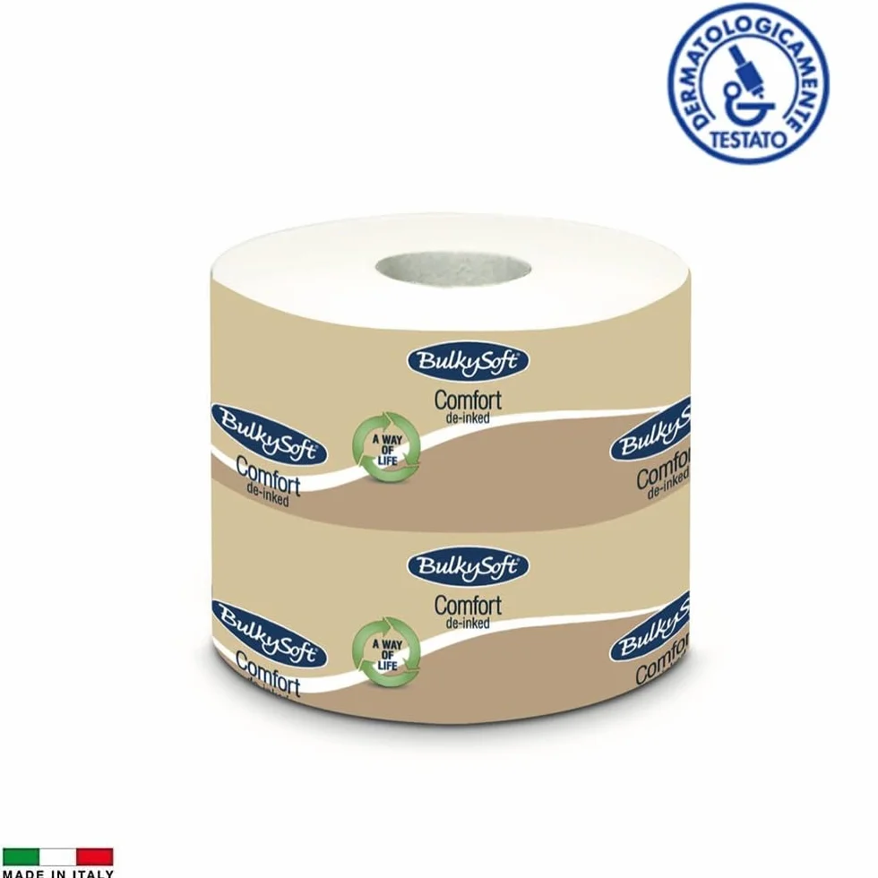Virsus 96 Rotoli Carta Igienica Fascettata 2 Veli Bianco 170 Strappi 17,85 mt 24 CF x 4 Pezzi