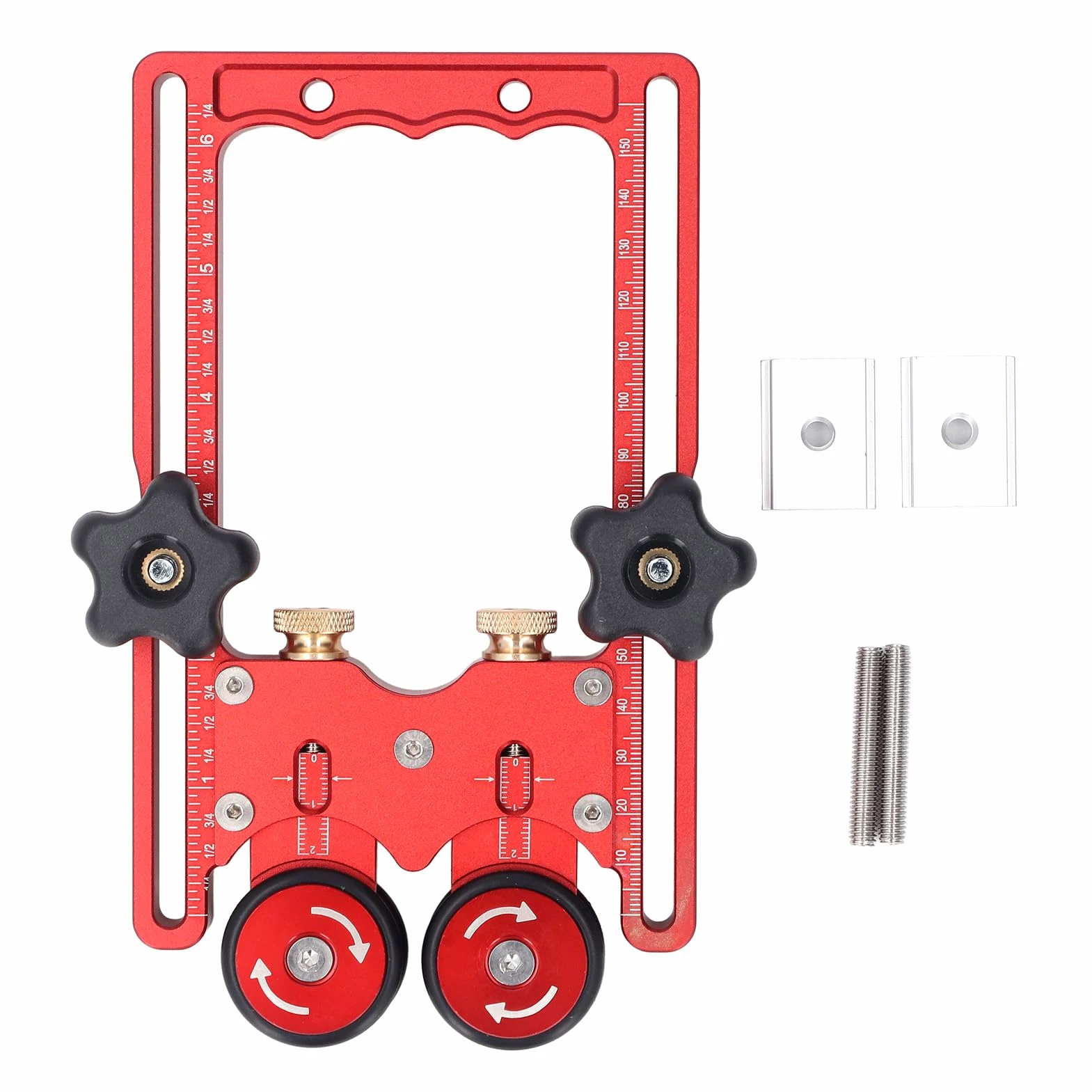 Rullo tura tavolo sunicon cuscinetto a doppia ruota a doppia ruota 160 mm Rolle di gui per per la lavorazione del legno