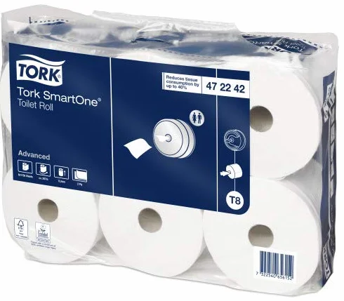 Tork SmartOne® Carta igienica rotolo T8-6 x 207 m Confezione da 6