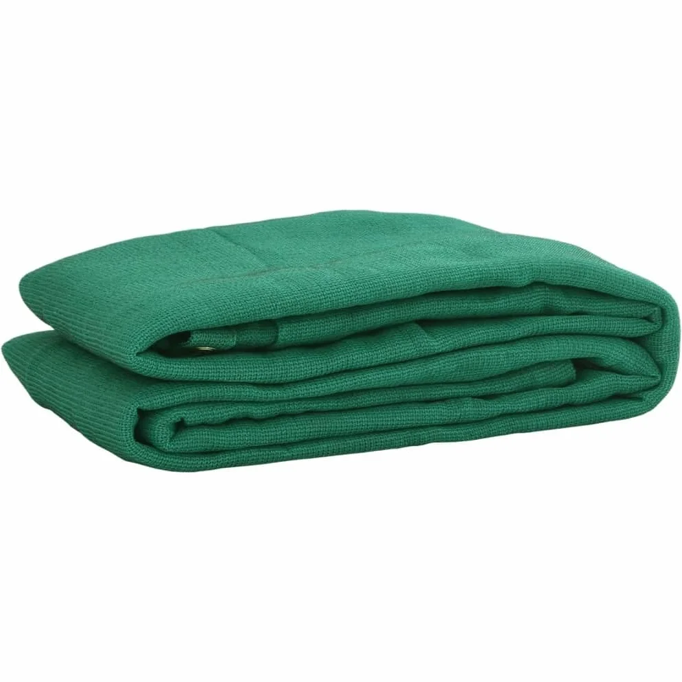 vidaXL Rete per Rimorchio Verde 3,5x8 m HDPE, rete di carico, rete carico pianale camion, rete di carico per impieghi gravosi, rete carico camion