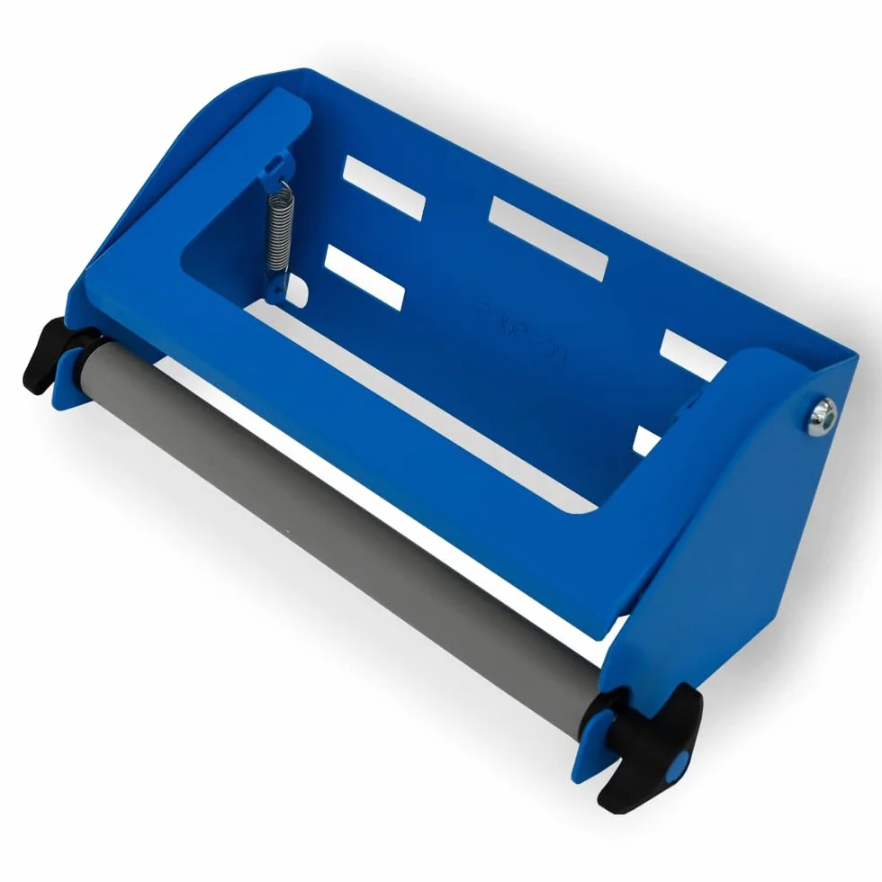 Syncro System Portarotolo carta in acciaio per furgone officina 23cm sistema antisrotolamento