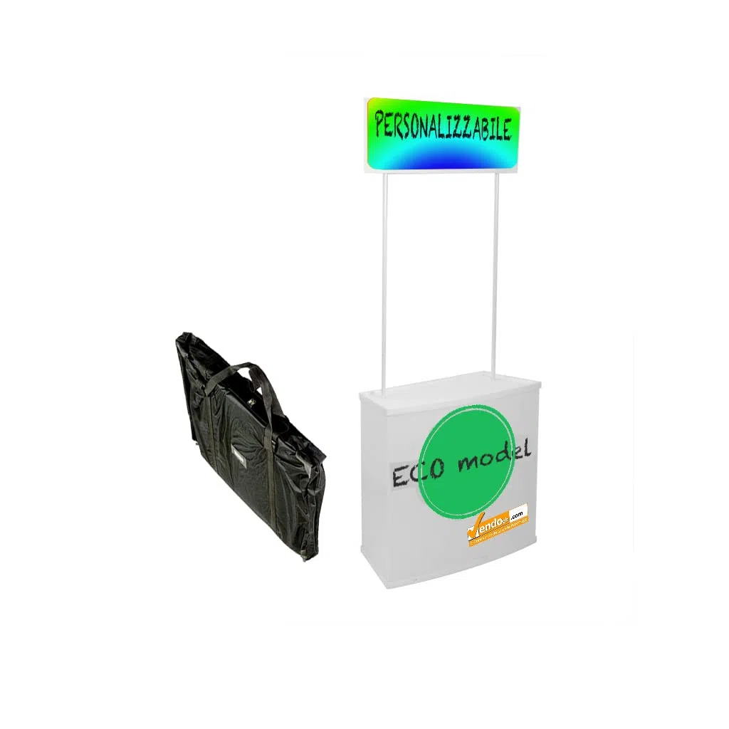 BANCO BANCHETTO DESK PROMOZIONALE ESPOSITIVO DISTRATIVO STAND FIERA EXPO MOD ECO - NO
