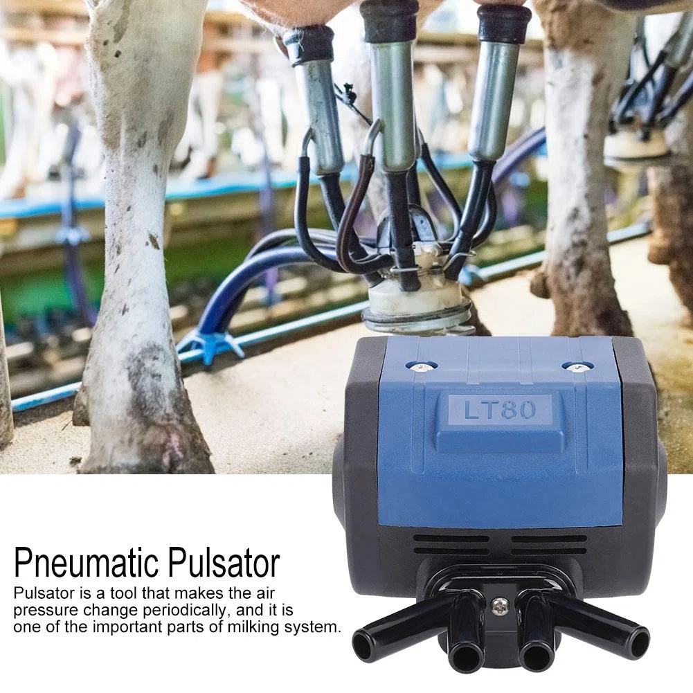Pulsatore Pneumatico, mungitrice Universale a 4 uscite Pulsatore Pneumatico ad Aria per Attrezzatura agricola per Capra per bovini