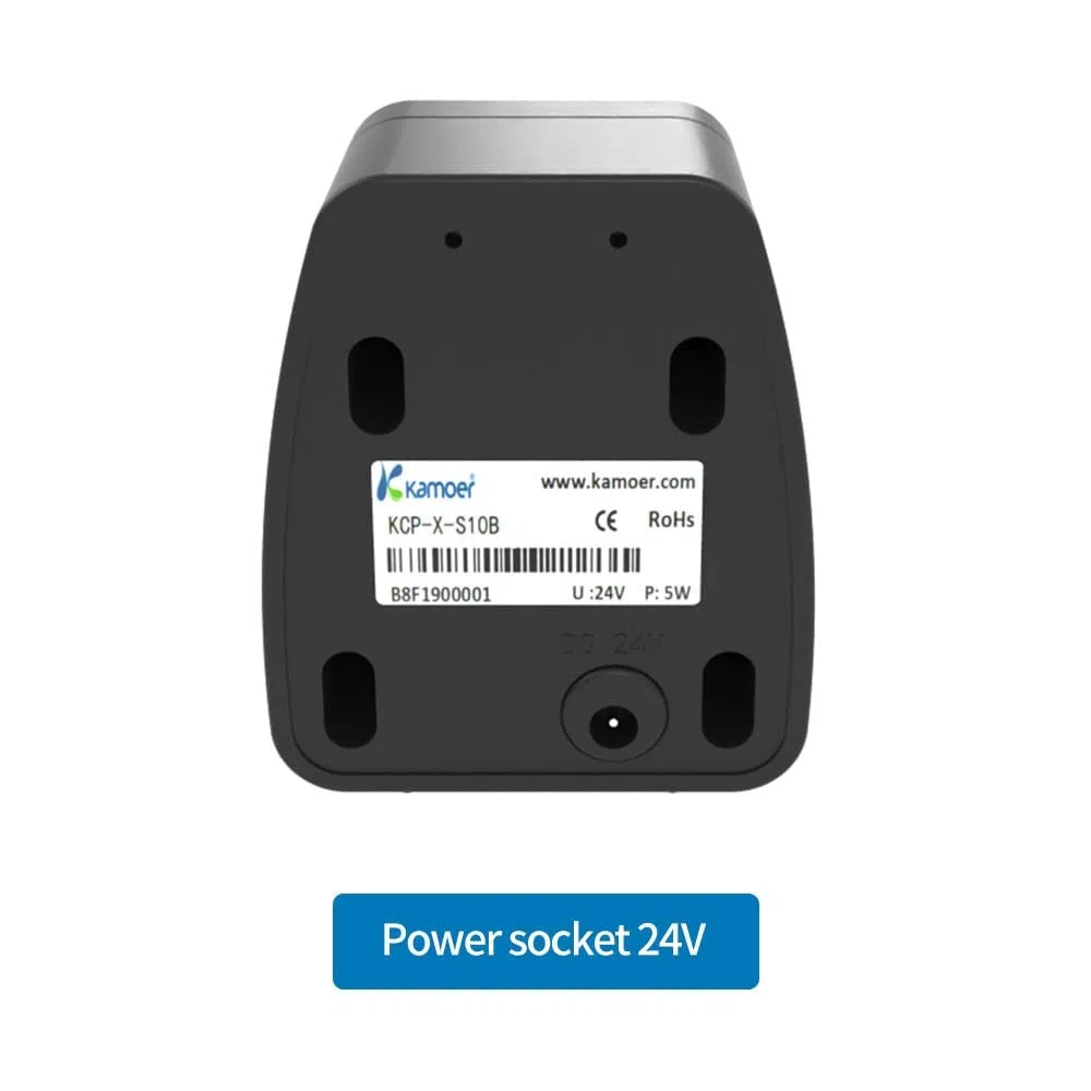 Kamoer KCP-X, pompa dosatrice per liquidi a velocità regolabile da 24 V, con bassa portata controllabile, 19 – 65 ml/min
