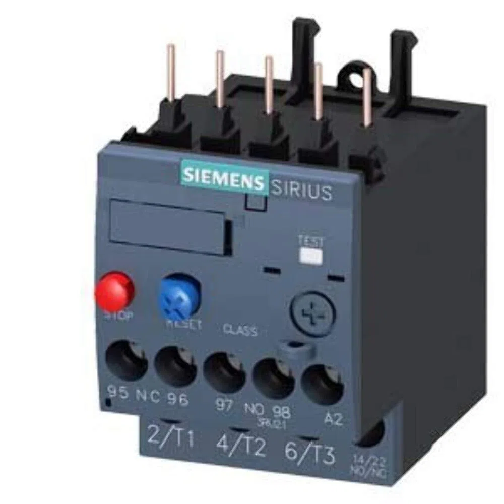 3RU2116-0CB0 | SIEMENS OVERLOAD RELAY 0.18...0.25 A THERMAL FOR MOTOR PROTECTION SIZE S00, CLASS 10 CONTACTOR