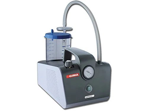 Gima 28281 Aspiratore Chirurgico Aspeed 2 con Pompa Doppia, 230 v