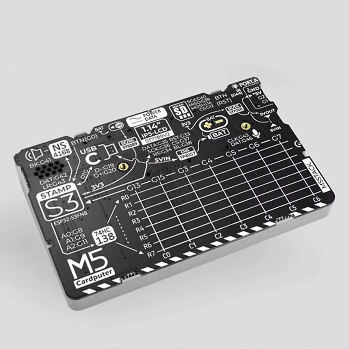Cardputer Portatile Embedded Systems Scheda di Sviluppo 56 Schede Tastiere Microcontroller StampS3 Programmabile