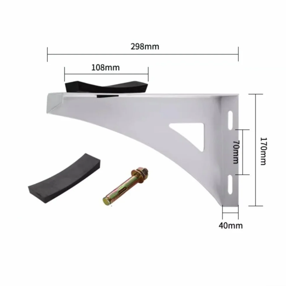 Staffa per lavello sottotop stabile e resistente, realizzata in acciaio con resistenza alla ruggine per una distribuzione uniforme del peso e un montaggio sicuro del lavandino