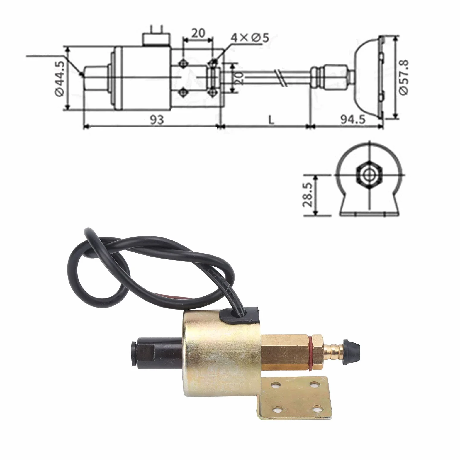Pompa olio elettromagnetica, 400-500cc/min AC220V Pompe olio per fresatrice per raffreddamento per torni per rettificatrice