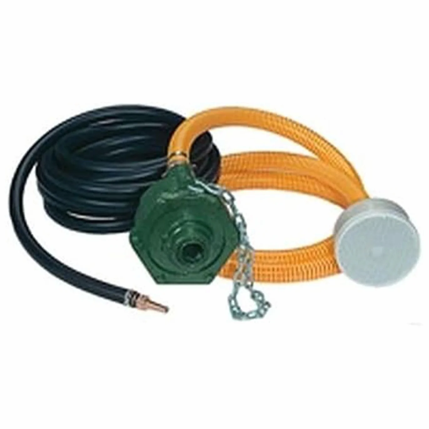 Pompa acqua per trattore ML 20, 4 kW, pressione 25 bar, portata 180 l/min, con tubo di aspirazione e pressione, ugello e cestello di aspirazione, ideale per irrigazione e agricoltura