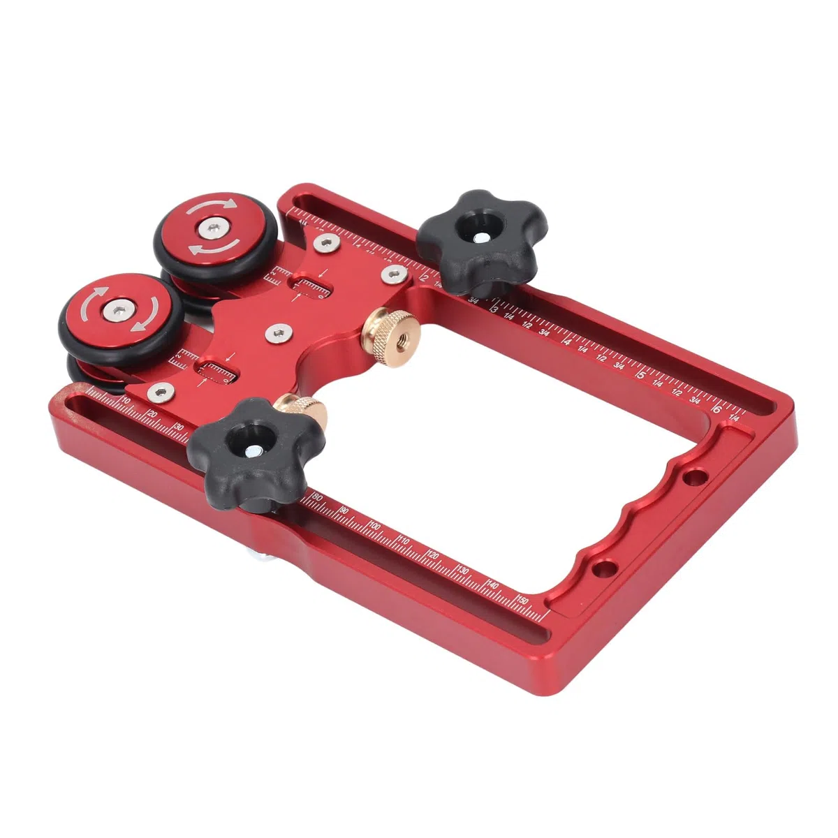 Rullo tura tavolo sunicon cuscinetto a doppia ruota a doppia ruota 160 mm Rolle di gui per per la lavorazione del legno
