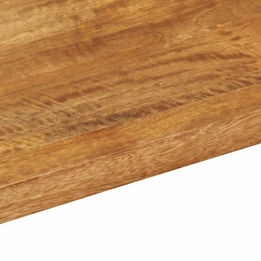 vidaXL Piano per Tavolo 180x40x2,5cm Rettangolare Legno Massello Mango, Piano per Tavolo Rettangolare, Piano Tavolo in Legno, Piano per Tavolo da Pranzo