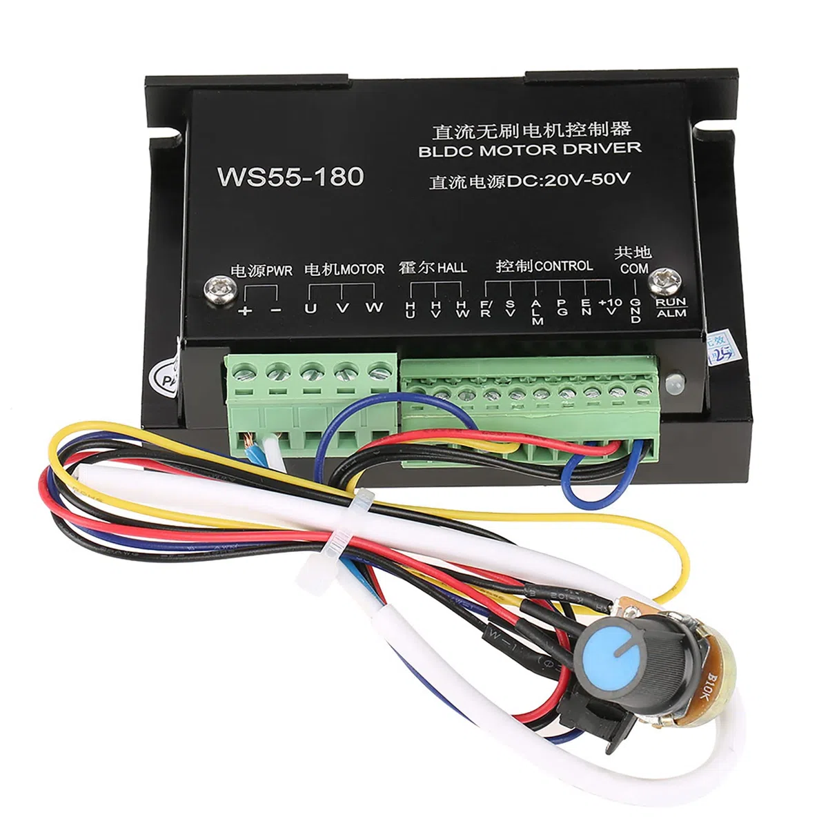 Controller Driver Motore Bldc Ws55 180 Senza Sensori Hall 240 Volt Azionamento Mandrino Cnc Per Applicazioni Su Utensili Elettrici Rettificatrici E Ventilatori