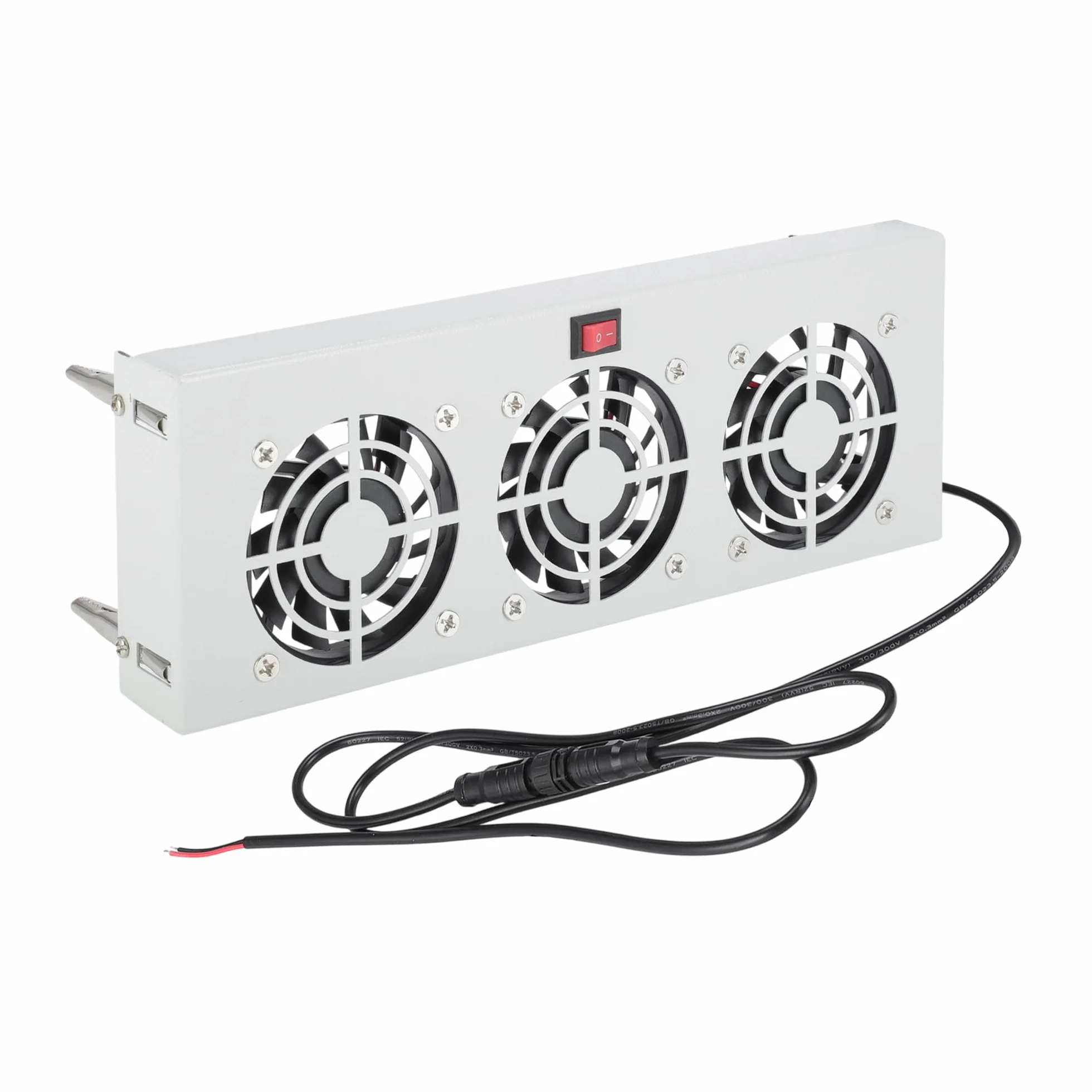 Ventilatore Per Frigo Camper 12V, Ventilatore Ultra Silenzioso Per Alettatura Evaporatore Frigo Con Tre Ventole Da 2.5", 4200 RPM Previene Formazione Ghiaccio