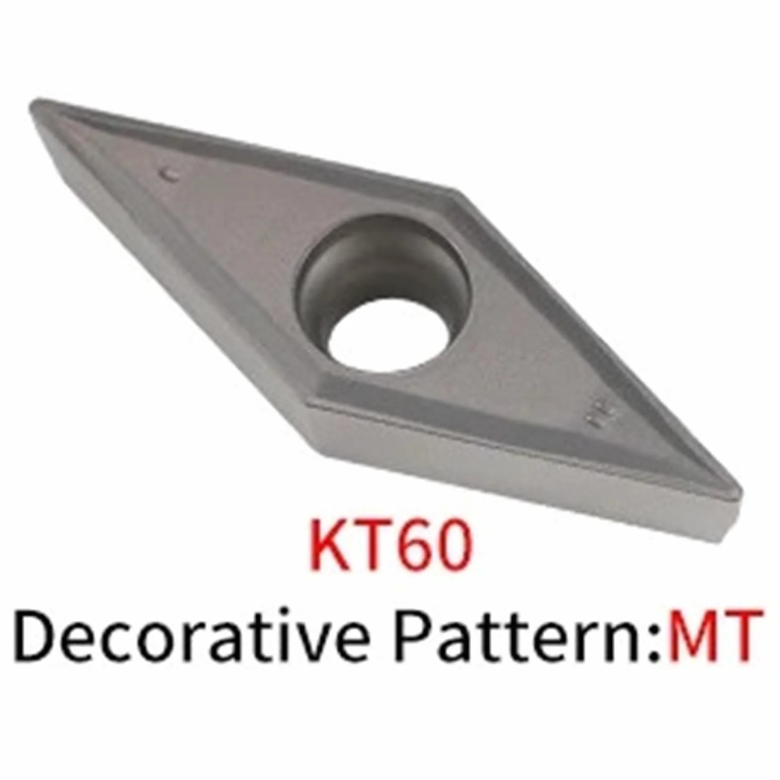 VBMT160404-MT KT6020 Inserto in metallo duro per tornitura esterna CNC