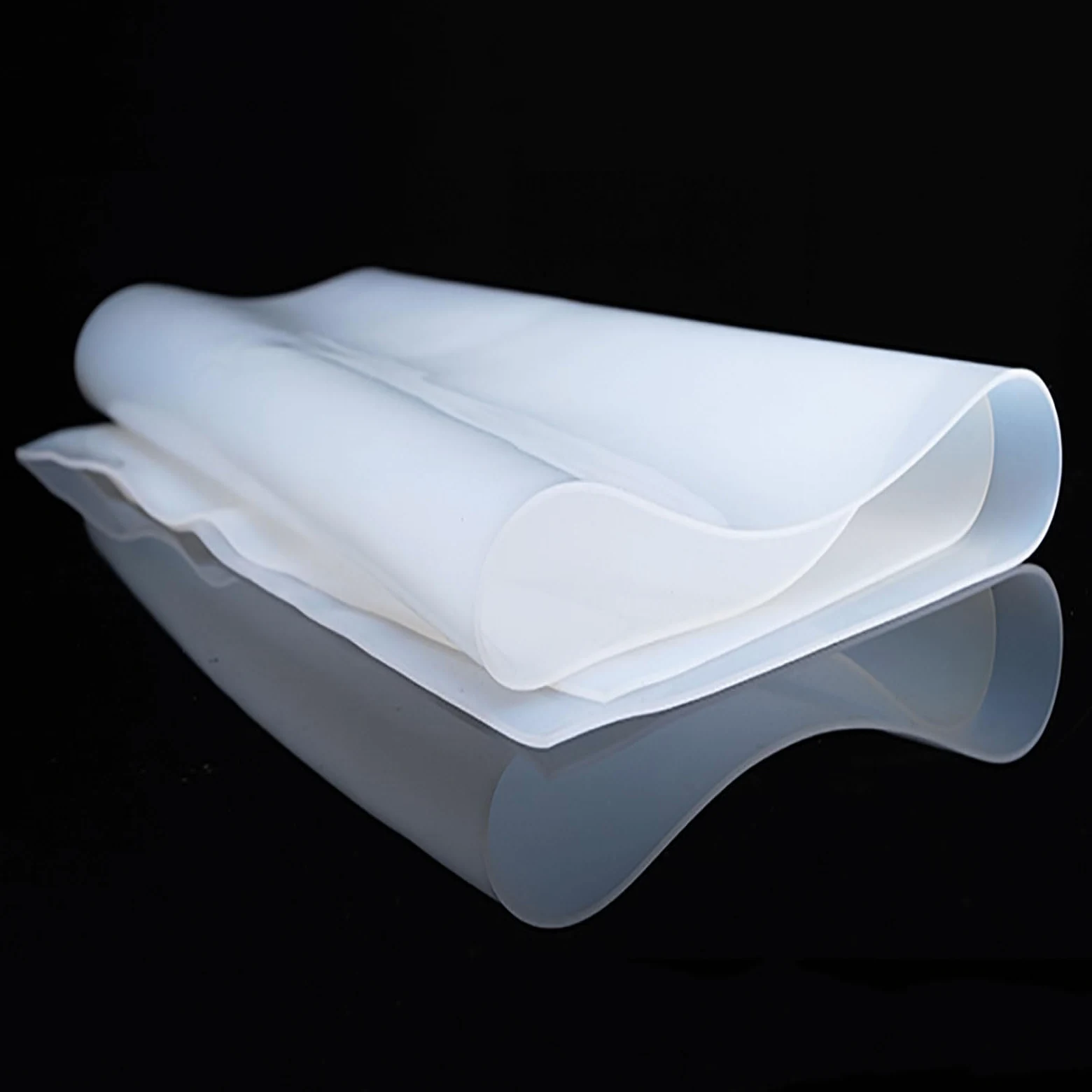 Foglio di gomma siliconica, materiale for guarnizioni ad alta temperatura, rotolo di foglio di gomma neoprene, 500 x 500 mm, for guarnizioni, coperture e coperchi.(8mm)