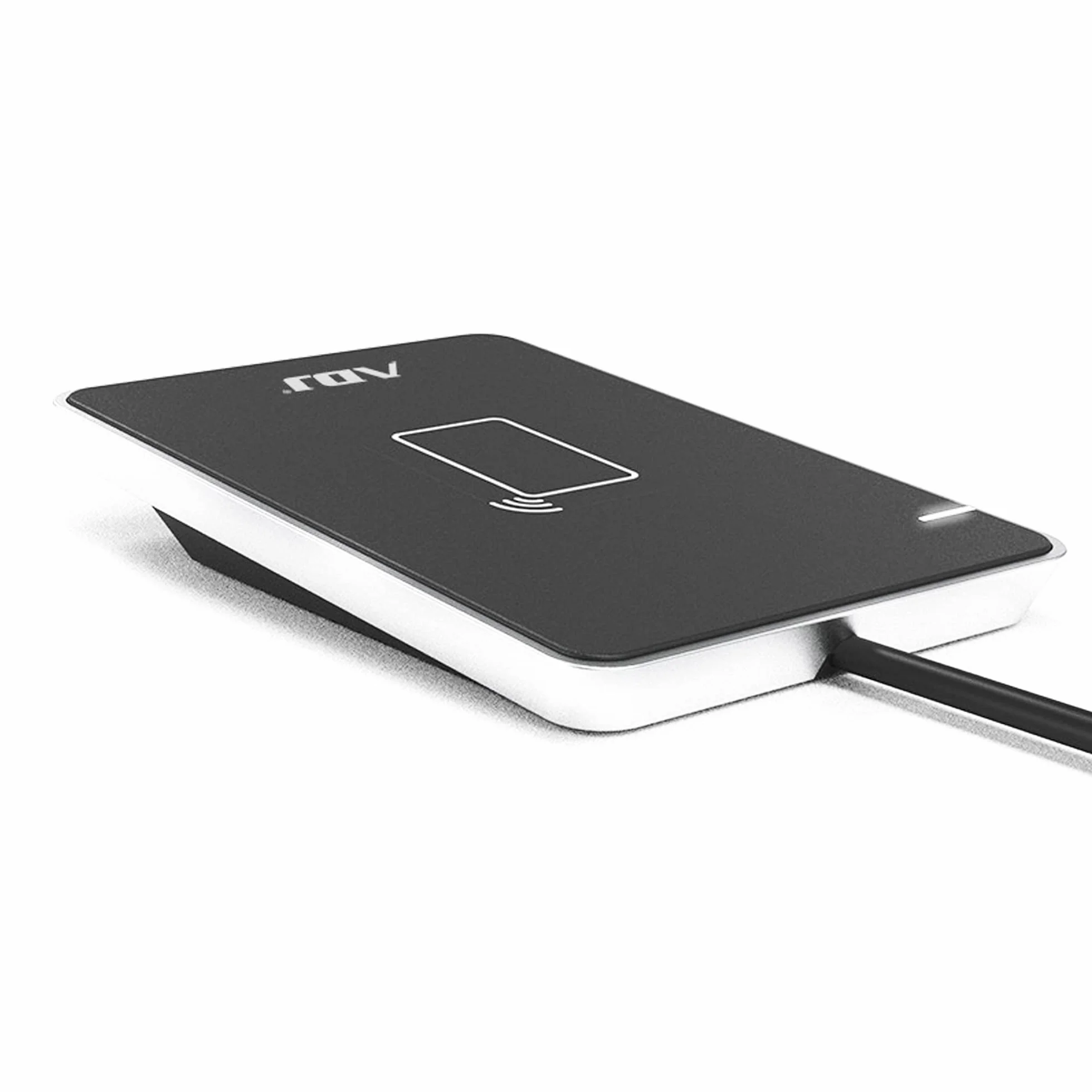 ADJ CR001 Lettore RFID e NFC per Carta d’Identità Elettronica CIE 3.0, Tessera Sanitaria, Carte Contactless per Accedere a ANPR, INPS, INAIL, Agenzia Entrate e siti della P.A., Compatibile Window, Mac