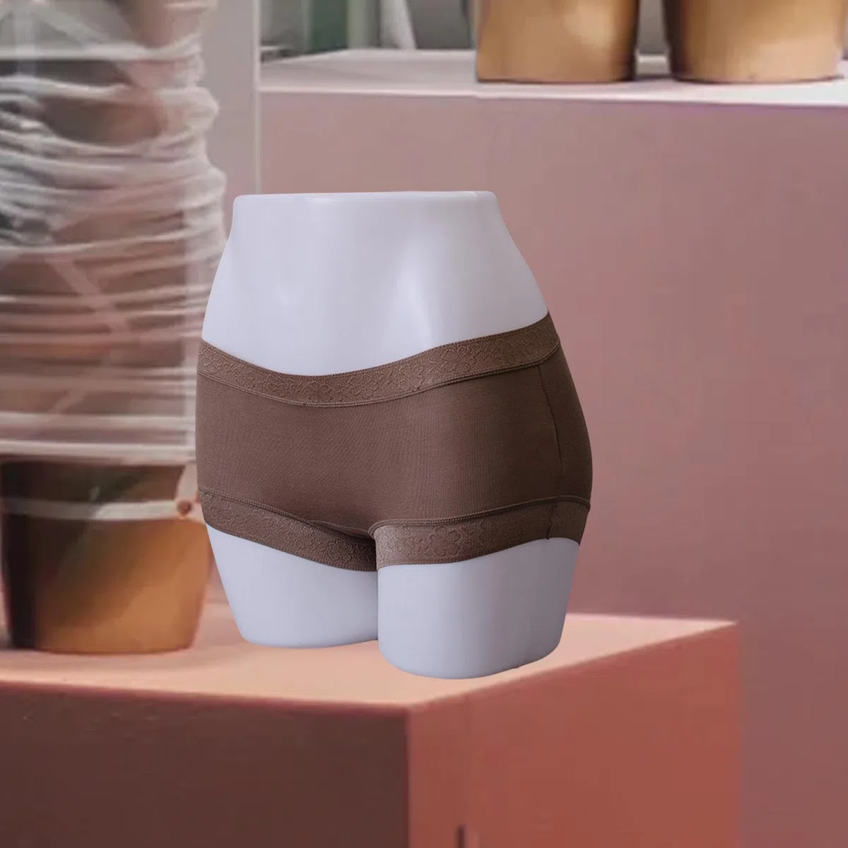 Manichino per mutandine, supporto per busto, multifunzione, espositore per biancheria intima, lingerie, costumi da bagno, mostre e spettacoli artigianali