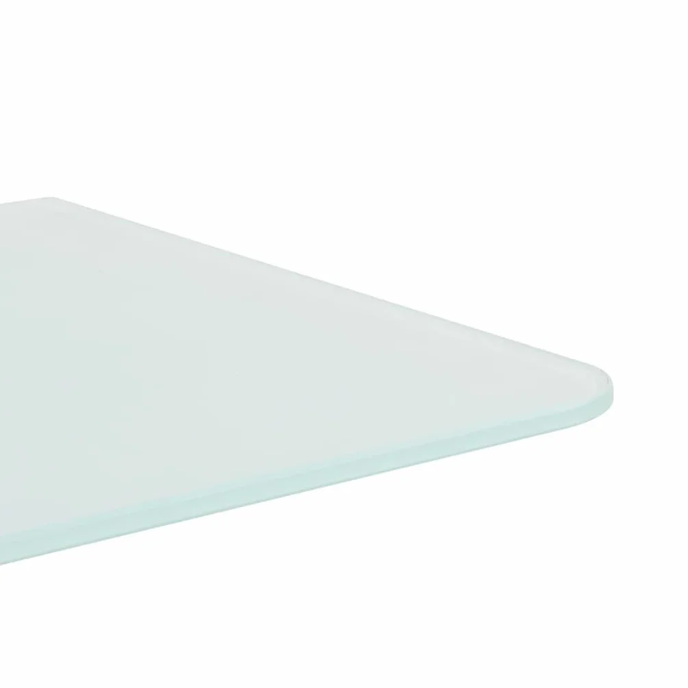 vidaXL Schermo Orinatoio a Parete per Privacy Vetro Temperato Grezzo 90x40 cm
