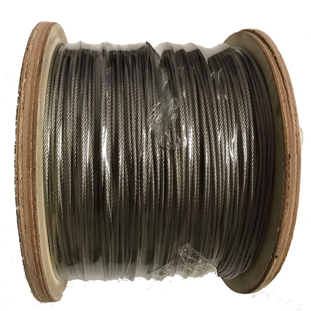 Fune metallica da 6 mm, 15 m, in acciaio inox 7X19 EN 1.4401, morbida, A4 NIRO, Nirosta