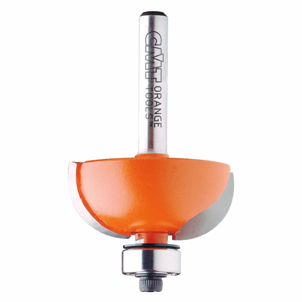 CMT 937.350.11 Fresa a Raggio Convesso con Cuscinetto in Hw, Grigio/Arancio