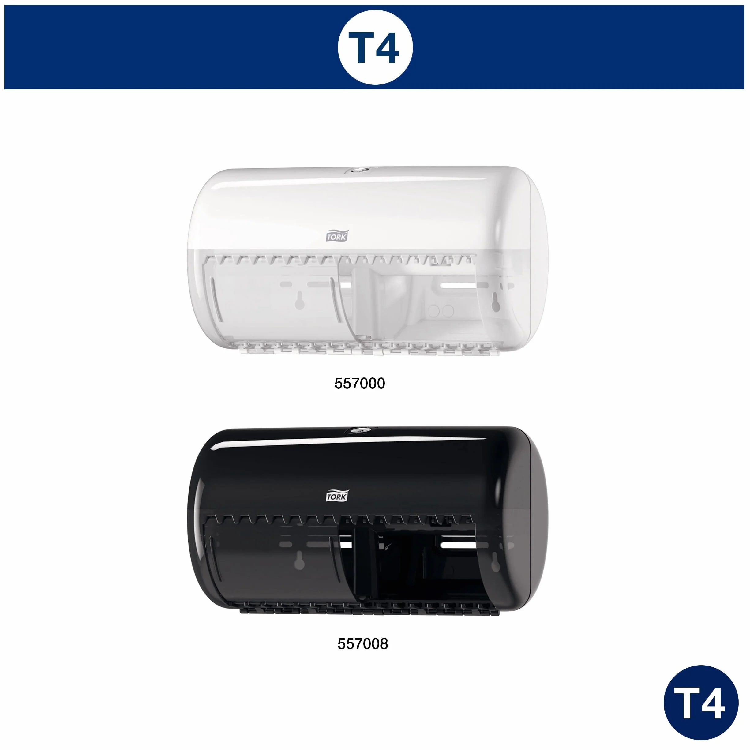 Tork 120776 Carta Igienica Universal 2 veli extra lunghi compatibile T4 30 Rotoli x 400 strappi bianca