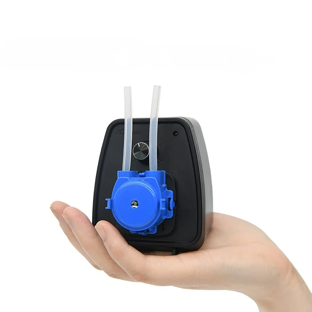 Kamoer KCP-X, pompa dosatrice per liquidi a velocità regolabile da 24 V, con bassa portata controllabile, 19 – 65 ml/min