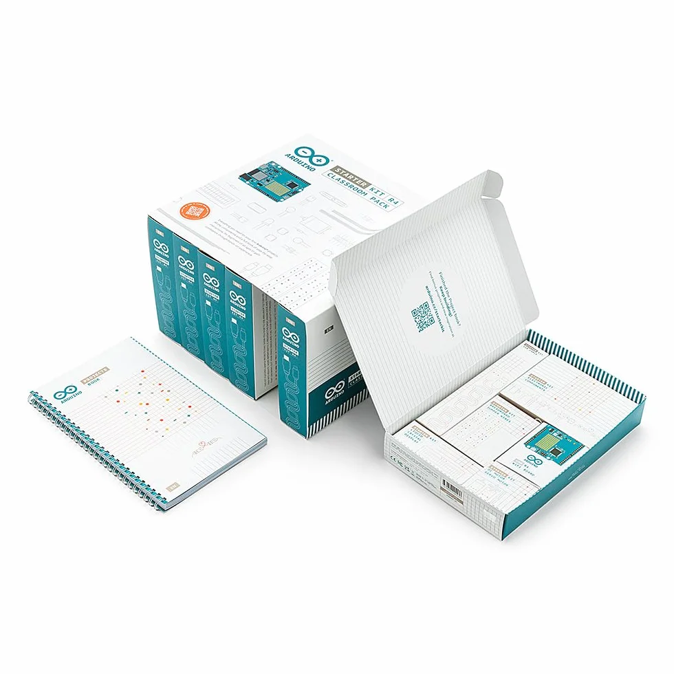 Arduino Starter Kit R4 [K000007_R4] - Impara Elettronica e Programmazione con la Scheda Uno R4 WiFi | 13 Progetti guidati, Libro Stampato + Certificazione Ufficiale