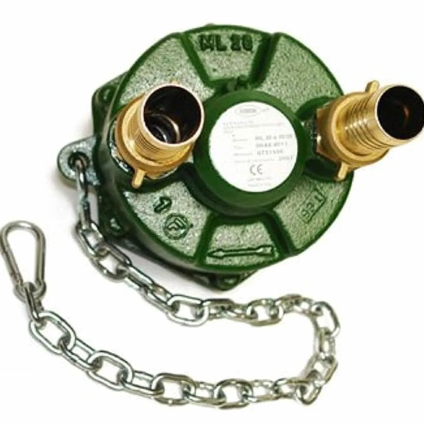 Pompa acqua per trattore ML 20, 4 kW, pressione 25 bar, portata 180 l/min, con tubo di aspirazione e pressione, ugello e cestello di aspirazione, ideale per irrigazione e agricoltura