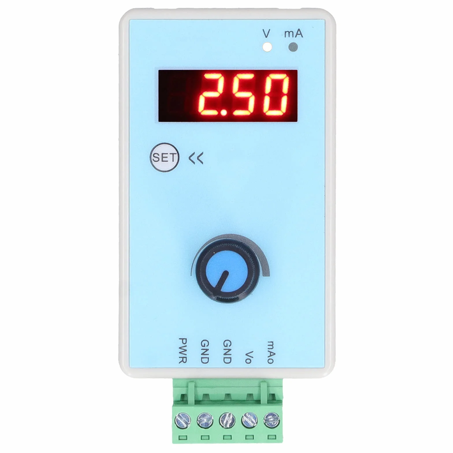Eujgoov Generatore di Segnale Analogico, Generatore di Segnale di Tensione di Corrente Interfaccia di Alimentazione USB Simulatore Analogico 0‑10V/2‑10V 0‑20mA/4‑20mA