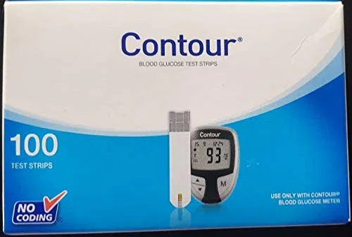 Ascencia Contour Diabetic Blood Glucose 100 Test Strips