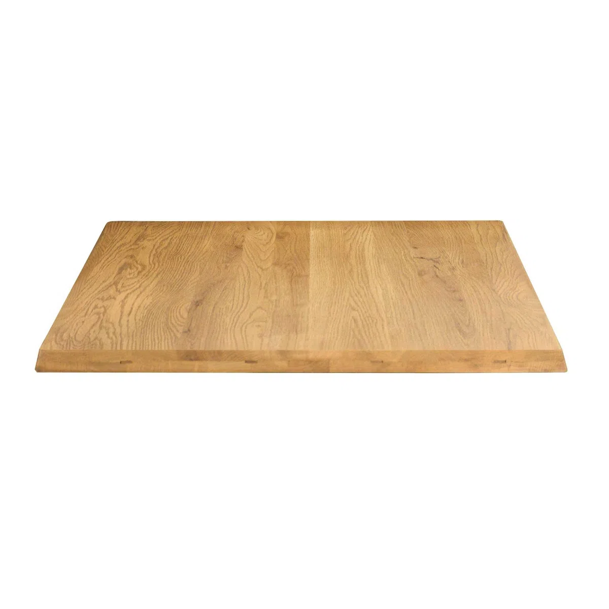 milani home - piano tavolo da pranzo 70 x 70 cm, marrone, MDF e HPL